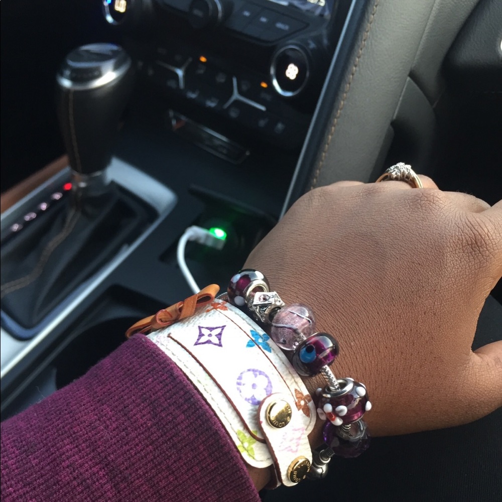 Classic Louis Vuitton Monogram Bracelet